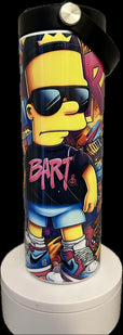 Bart Simpson sports bottle tumbler