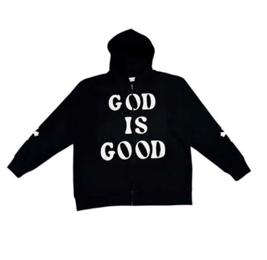 God is Good Zip up Hoodie